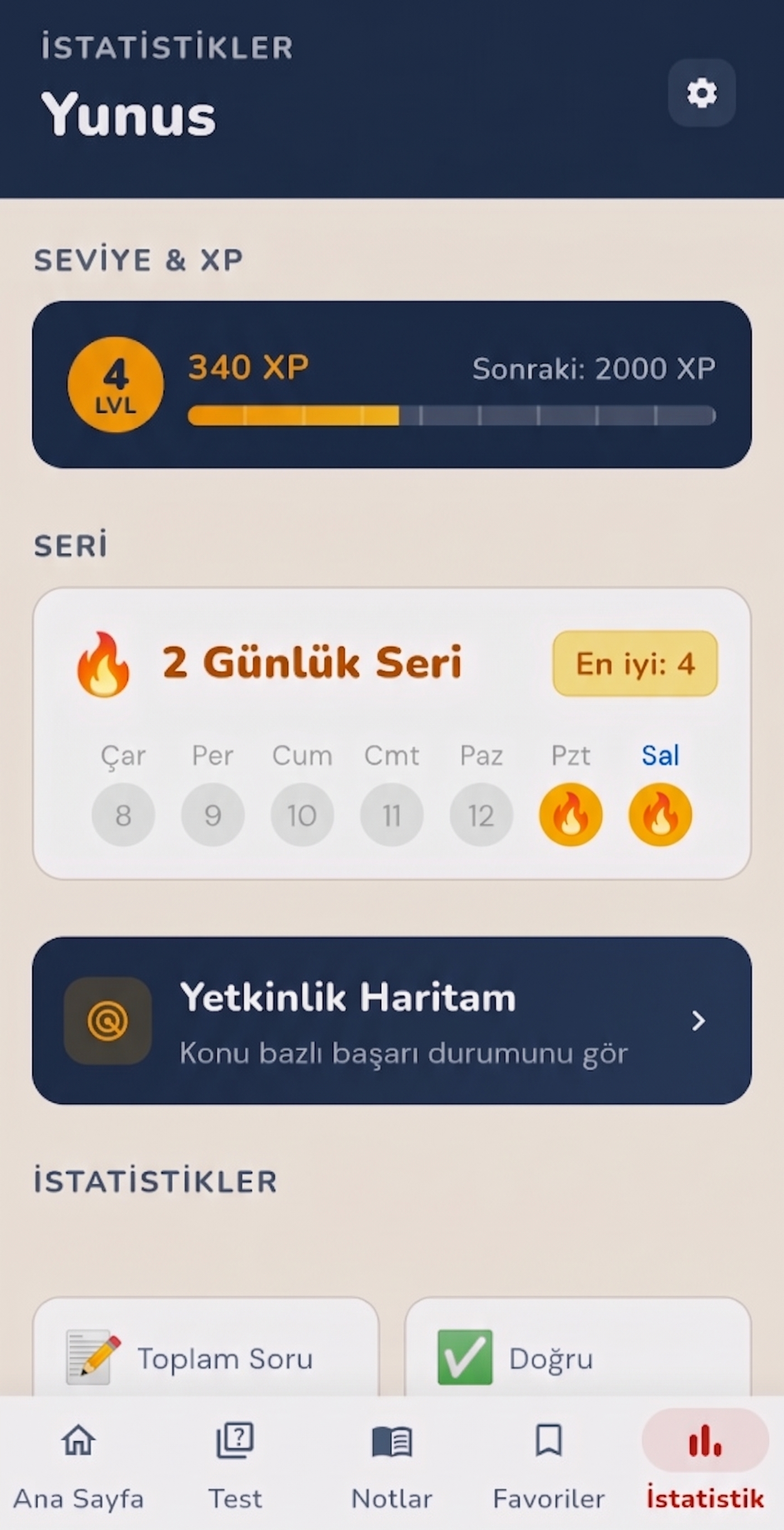 İSG Sınavım — İstatistikler